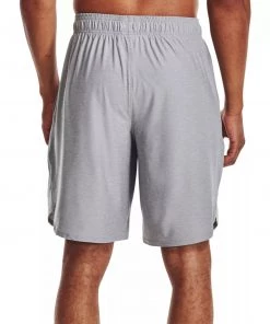 'Under Armour' Men's Training Stretch Shorts - Mod Grey
