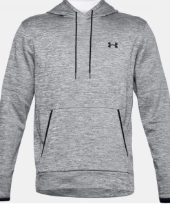'Under Armour' Men's Fleece Twist Hoodie - Halo Grey