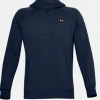 'Under Armour' Men's Rival Fleece Hoodie - Academy / Onyx White