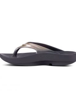 'OOFOS' Women's OOlala Luxe Thong - Latte