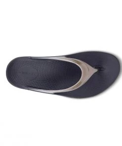 'OOFOS' Women's OOlala Luxe Thong - Latte