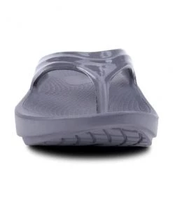 'OOFOS' Women's OOlala Luxe Thong - Slate