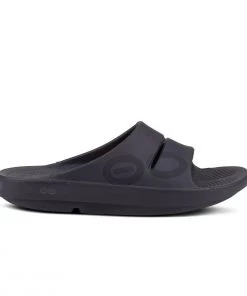Men 'OOFOS' Unisex OOahh Sport - Matte / Black