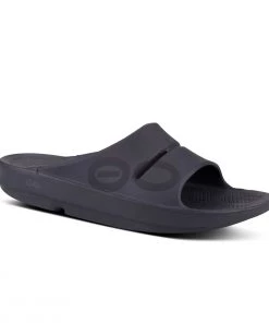 Men 'OOFOS' Unisex OOahh Sport - Matte / Black