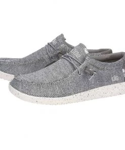 'Hey Dude' Men's Wally Free - Light Grey