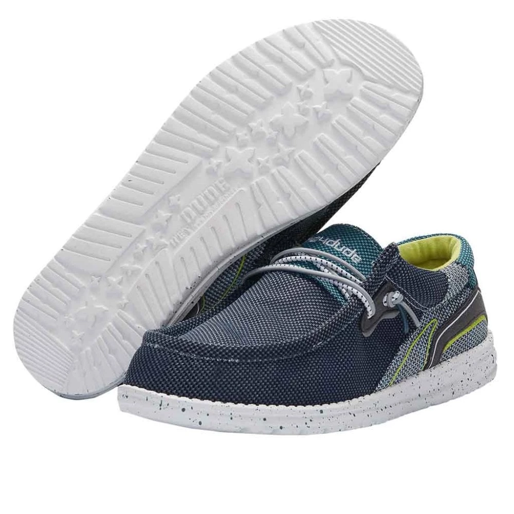 'Hey Dude' Men's Wally Hawk - Space Blue 5 'Hey Dude' Men's Wally Hawk - Space Blue