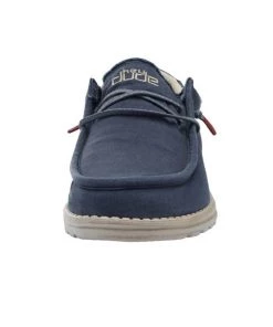 'Hey Dude' Men's Wally Washed - Blue Space 11 'Hey Dude' Men's Wally Washed - Blue Space