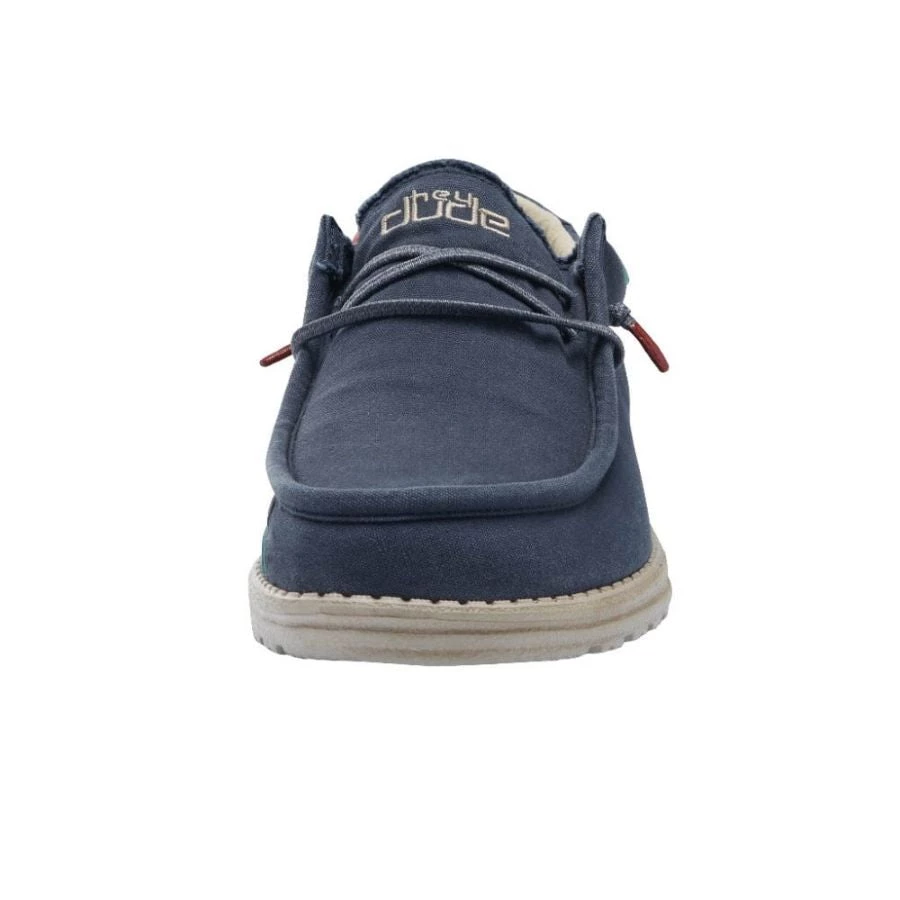 'Hey Dude' Men's Wally Washed - Blue Space 6 'Hey Dude' Men's Wally Washed - Blue Space