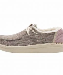'Hey Dude' Women's Wendy Rise - Brown Herringbone 9 'Hey Dude' Women's Wendy Rise - Brown Herringbone