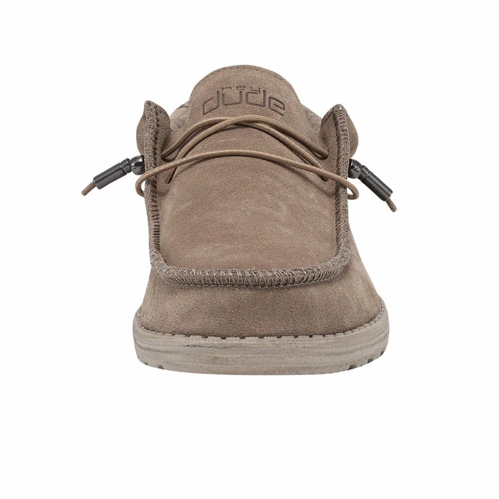 'Hey Dude' Men's Wally Suede - Desert 6 'Hey Dude' Men's Wally Suede - Desert