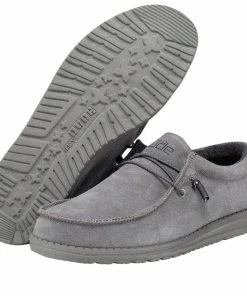 'Hey Dude' Men's Wally Suede - Ash