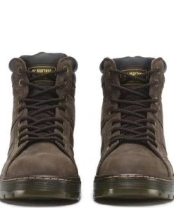 Dr Martens Airwair 'Dr. Martens' Men's 6" Duct Steel Toe Boot - Brown 10 Dr Martens Airwair 'Dr. Martens' Men's 6