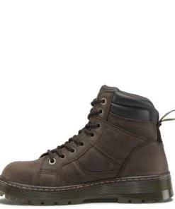 Dr Martens Airwair 'Dr. Martens' Men's 6" Duct Steel Toe Boot - Brown 9 Dr Martens Airwair 'Dr. Martens' Men's 6