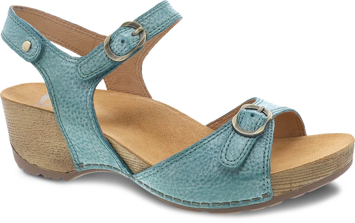 'Dansko' Women's Tricia - Lagoon Milled Burnished 6 'Dansko' Women's Tricia - Lagoon Milled Burnished