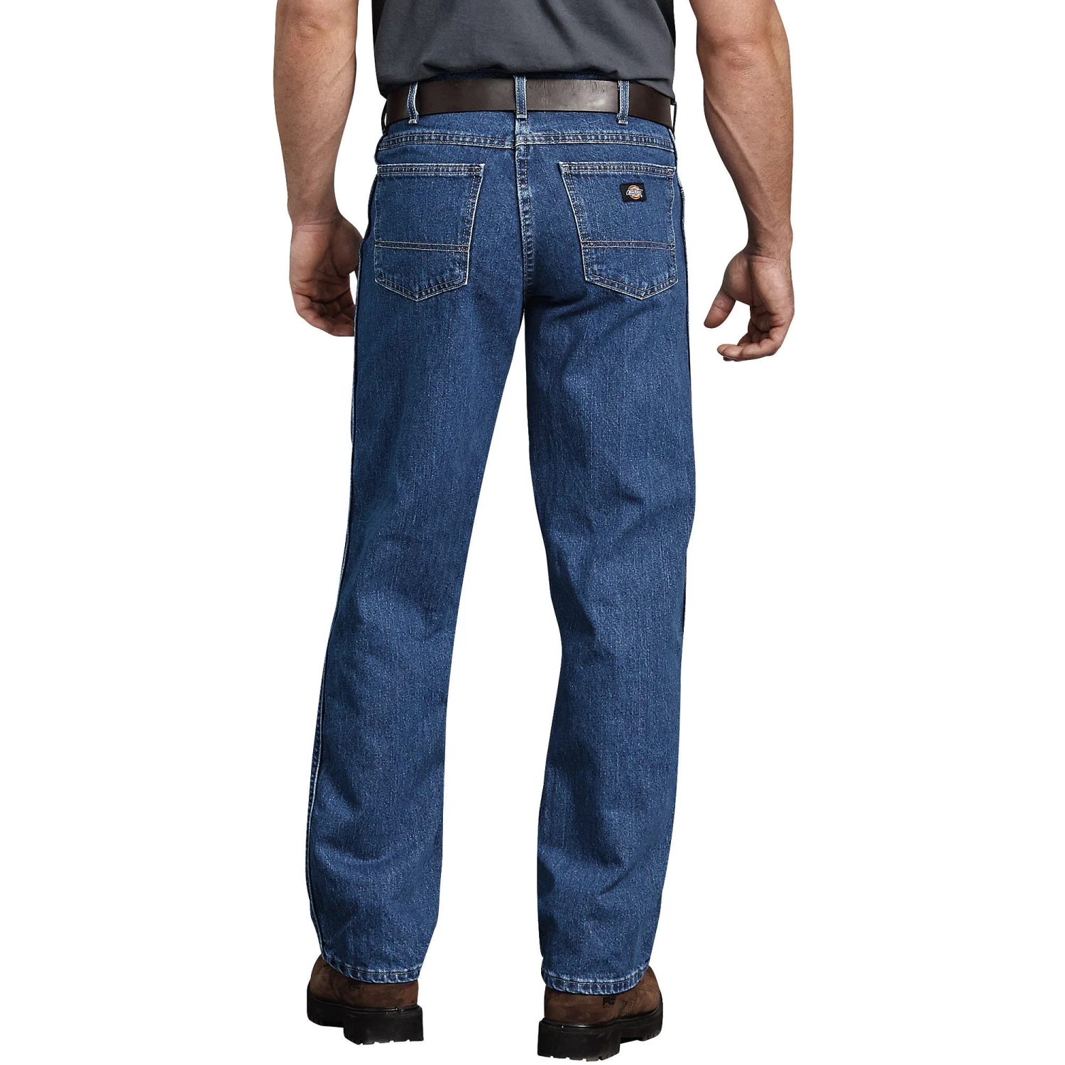 'Dickies' 5-Pocket Regular Straight Fit - Stonewashed Indigo Blue Men 5 'Dickies' 5-Pocket Regular Straight Fit - Stonewashed Indigo Blue Men