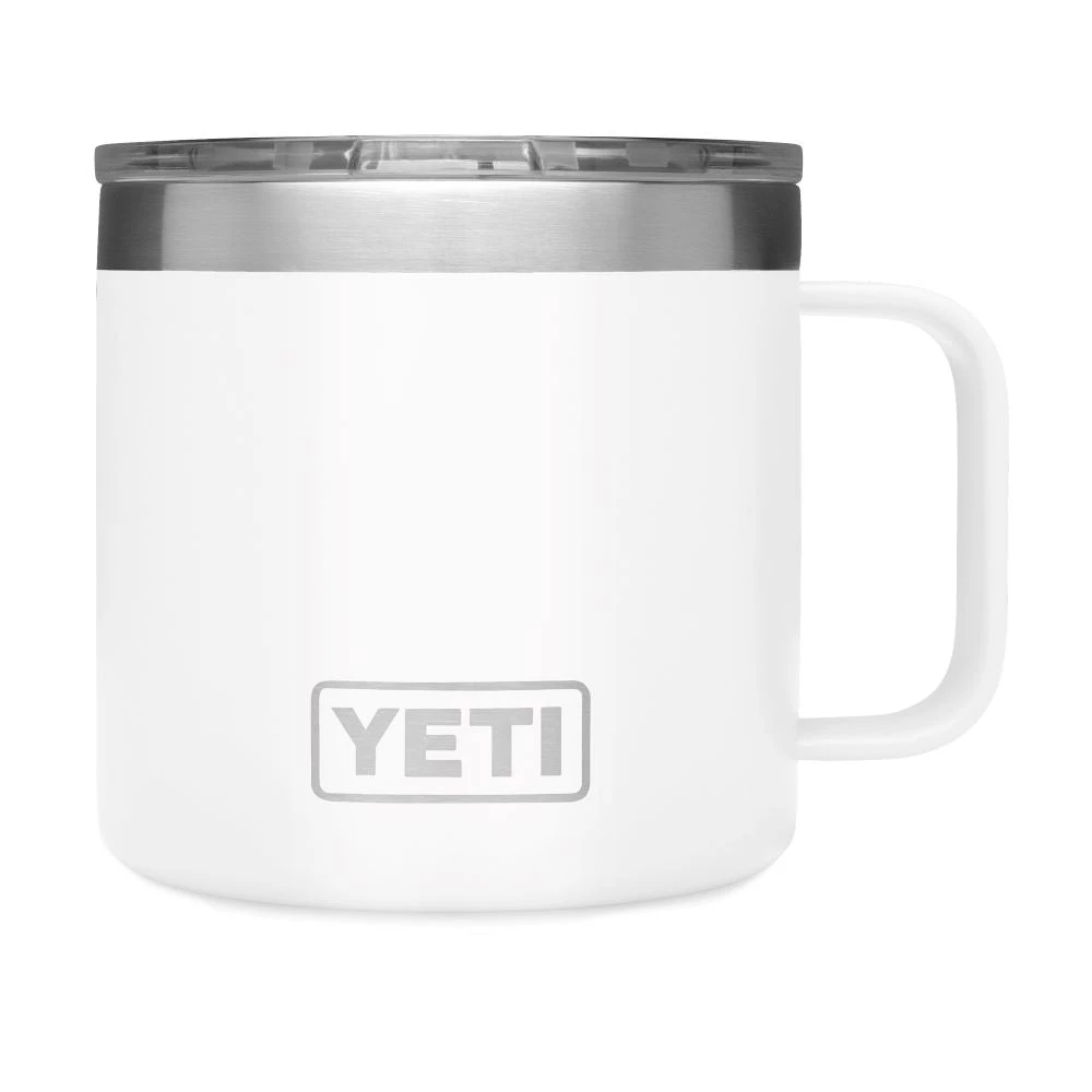'Yeti' 14 Oz. Rambler Mug W/Magslider Lid - White Gear 4 'Yeti' 14 Oz. Rambler Mug W/Magslider Lid - White Gear