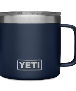 'Yeti' 14 Oz. Rambler Mug W/Magslider Lid - Navy Gear