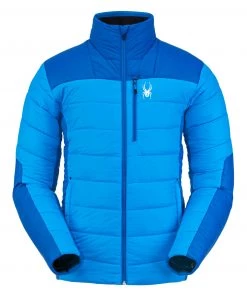 SPYDER ACTIVE SPORTS 'Spyder' Men's Glissade Insulator Jacket - Lagoon