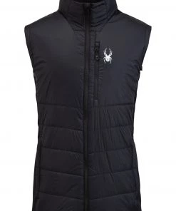 SPYDER ACTIVE SPORTS 'Spyder' Men's Glissade Hybrid Vest - Black