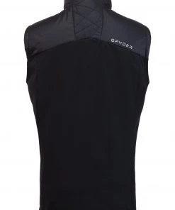 SPYDER ACTIVE SPORTS 'Spyder' Men's Glissade Hybrid Vest - Black