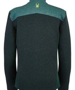 SPYDER ACTIVE SPORTS 'Spyder' Men's Encore Full Zip Fleece - Forest Ghost