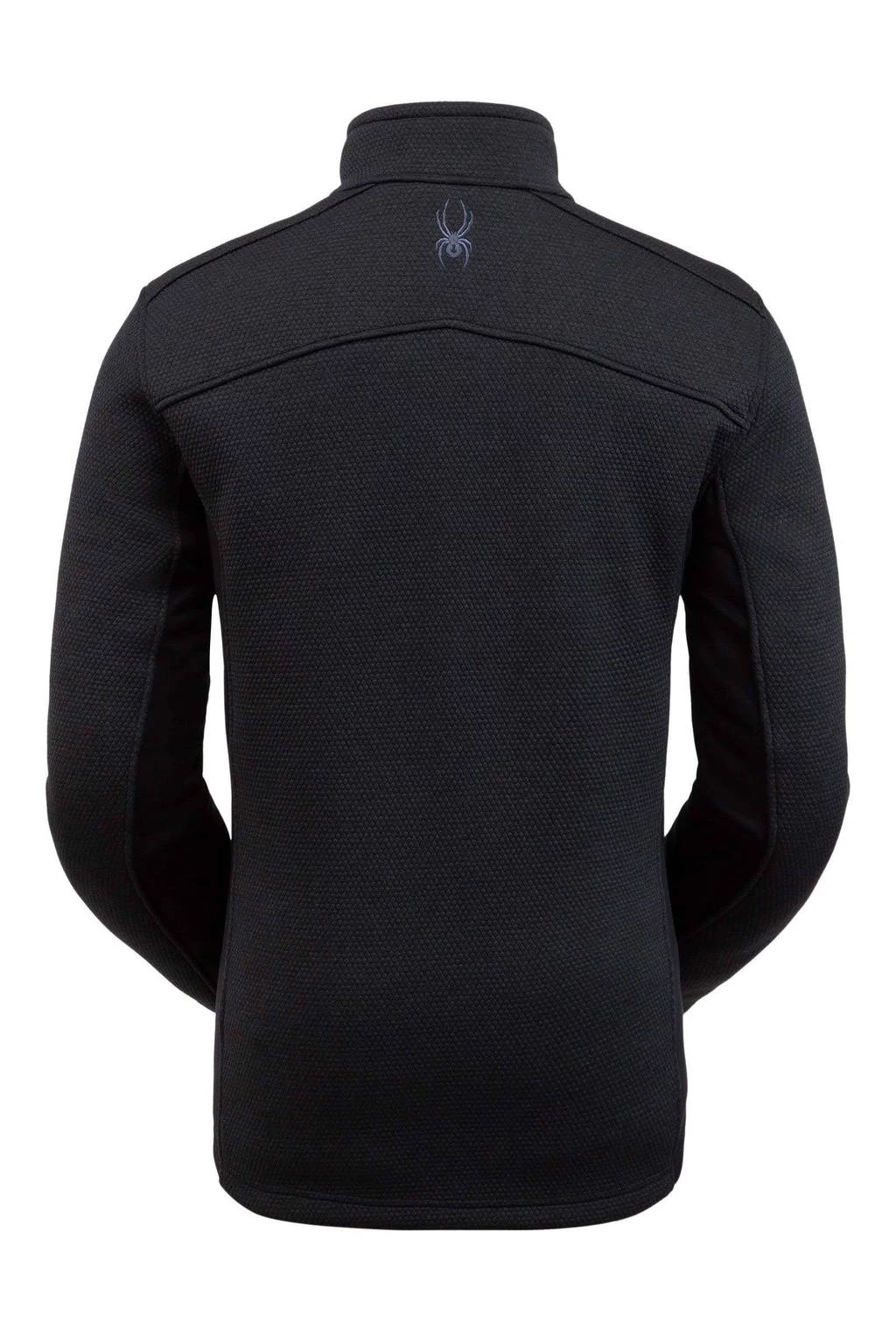 SPYDER ACTIVE SPORTS 'Spyder' Men's Encore 1/2 Zip Fleece - Black 5 SPYDER ACTIVE SPORTS 'Spyder' Men's Encore 1/2 Zip Fleece - Black