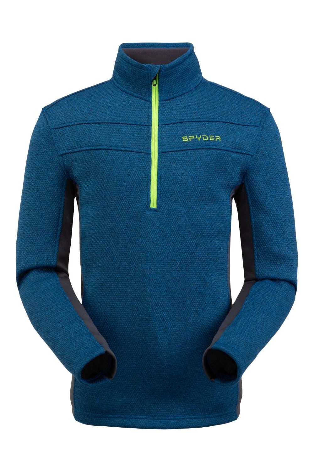 SPYDER ACTIVE SPORTS 'Spyder' Men's Encore 1/2 Zip Fleece - Old Glory 3 SPYDER ACTIVE SPORTS 'Spyder' Men's Encore 1/2 Zip Fleece - Old Glory