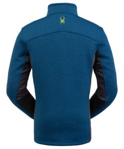 SPYDER ACTIVE SPORTS 'Spyder' Men's Encore 1/2 Zip Fleece - Old Glory