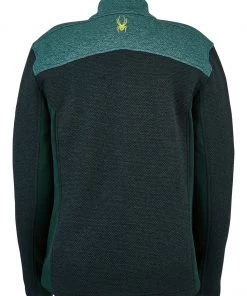 SPYDER ACTIVE SPORTS 'Spyder' Men's Encore 1/2 Zip Fleece - Forest Ghost