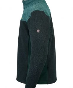 SPYDER ACTIVE SPORTS 'Spyder' Men's Encore 1/2 Zip Fleece - Forest Ghost 12 SPYDER ACTIVE SPORTS 'Spyder' Men's Encore 1/2 Zip Fleece - Forest Ghost