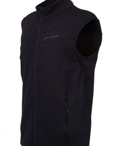 SPYDER ACTIVE SPORTS 'Spyder' Men's Encore Fleece Vest - Black