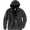 'Carhartt' Men's Rain Defender® Midweight Full Zip Hooded Sweatshirt - Black 1 'Carhartt' Men's Rain Defender® Midweight Full Zip Hooded Sweatshirt - Black