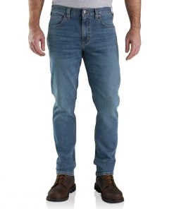'Carhartt' Men's Rugged Flex Relaxed Low Rise Tapered Jeans - Arcadia