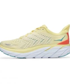 'Hoka' Women's Clifton 8 - Yellow Pear / Sweet Corn
