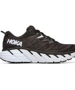 'HOKA' Men's Gaviota 4 - Black / White