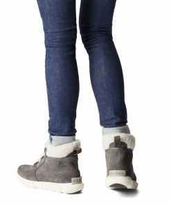 'Sorel' Women's Explorer II 100GR WP Winter - Quarry / Dove 15 'Sorel' Women's Explorer II 100GR WP Winter - Quarry / Dove