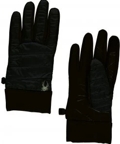 SPYDER ACTIVE SPORTS 'Spyder' Women's Glissade Hybrid 60GR Insulated Gloves - Black