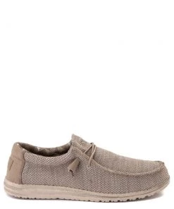 'Hey Dude' Men's Wally Sox - Beige 12 'Hey Dude' Men's Wally Sox - Beige