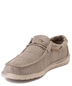 'Hey Dude' Men's Wally Sox - Beige 11 'Hey Dude' Men's Wally Sox - Beige