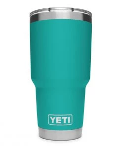 'YETI' 30 Oz. Rambler Insulated Tumbler - Aquifer Blue