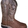 Smoky Mountain Boots 'Smoky Mountain' Children's Western Square Toe - Brown / Brown Kids