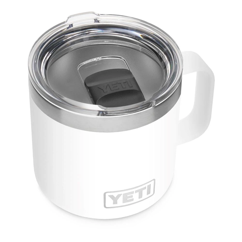 'Yeti' 14 Oz. Rambler Mug W/Magslider Lid - White Gear 3 'Yeti' 14 Oz. Rambler Mug W/Magslider Lid - White Gear