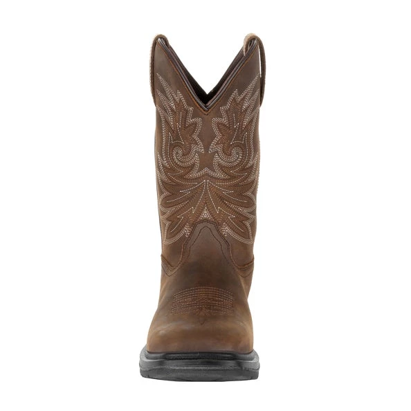 'Rocky' Men's 11" Worksmart SR WP Western - Brown 6 'Rocky' Men's 11" Worksmart SR WP Western - Brown