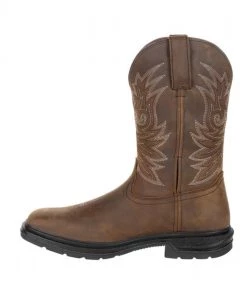 'Rocky' Men's 11" Worksmart SR WP Western - Brown 15 'Rocky' Men's 11