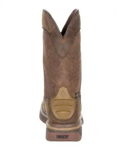 'Rocky' Men's 11" Iron Skull Int. MetGuard EH WP Comp Toe - Distressed Brown 13 'Rocky' Men's 11