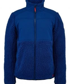 SPYDER ACTIVE SPORTS'Spyder' Men's Boulder Fleece Jacket - Abyss