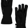 SPYDER ACTIVE SPORTS 'Spyder' Men's Wander Infinium Fleece Gloves - Black 2 SPYDER ACTIVE SPORTS 'Spyder' Men's Wander Infinium Fleece Gloves - Black