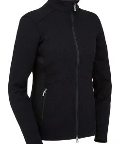 SPYDER ACTIVE SPORTS 'Spyder' Women's Bandita Full Zip Fleece - Black