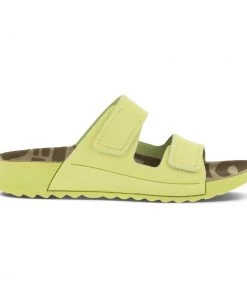 Ecco USA, Inc 'Ecco' Women's 2nd Cozmo Two Band Slide - Sunny Lime