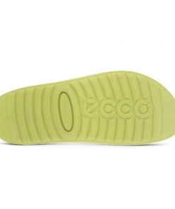 Ecco USA, Inc 'Ecco' Women's 2nd Cozmo Two Band Slide - Sunny Lime